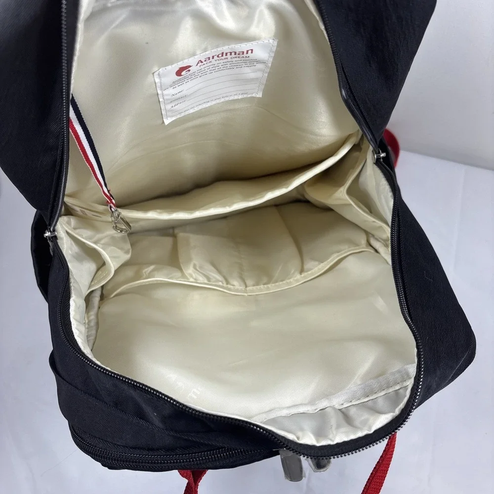 Aardman Hibaby Diaper Lap Top Bag Pockets BackPack‎ Bottle & Wipes Storage Black